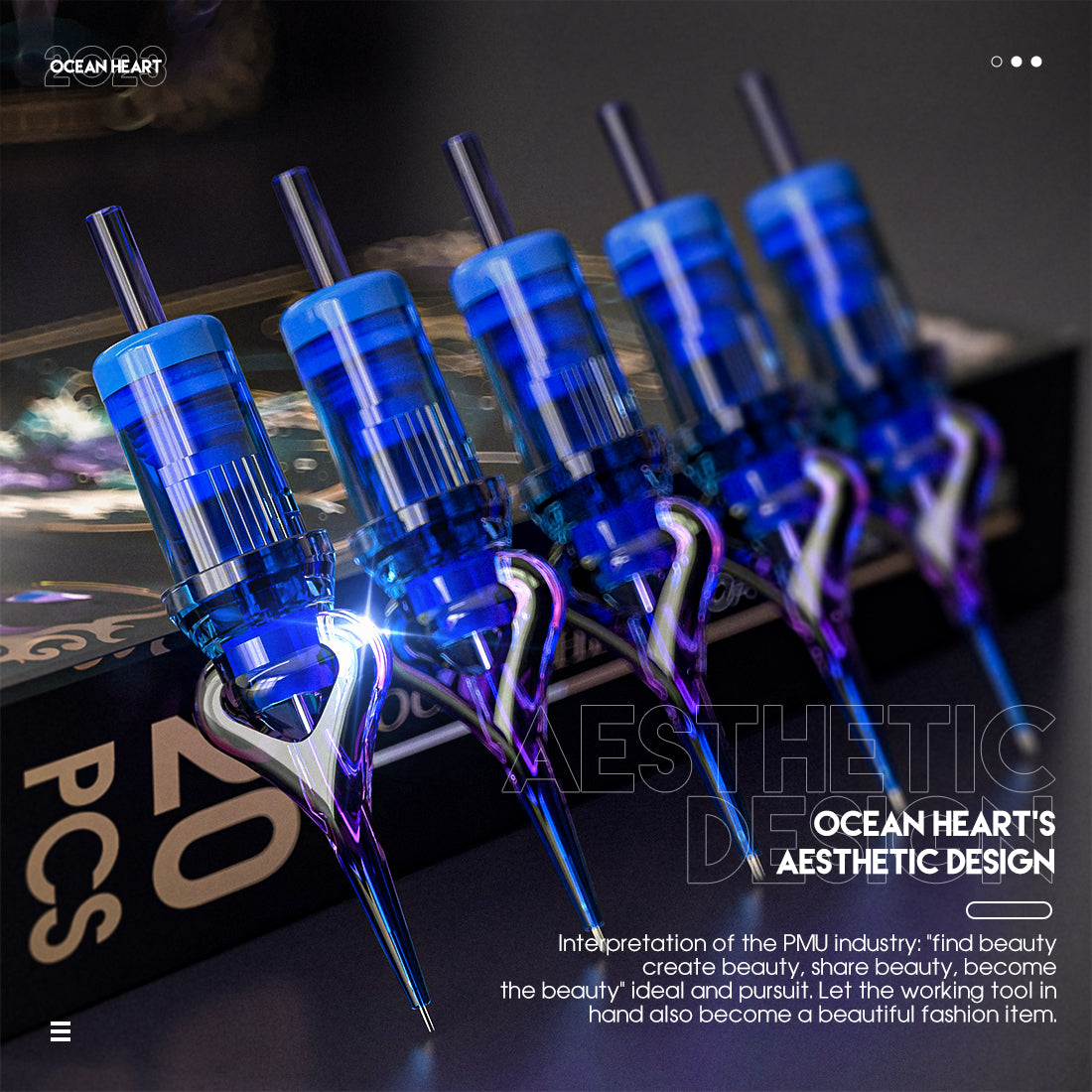 Mast Ocean Heart Cartridges Mixed Size Box of 20Pcs - Dragonhawktattoos