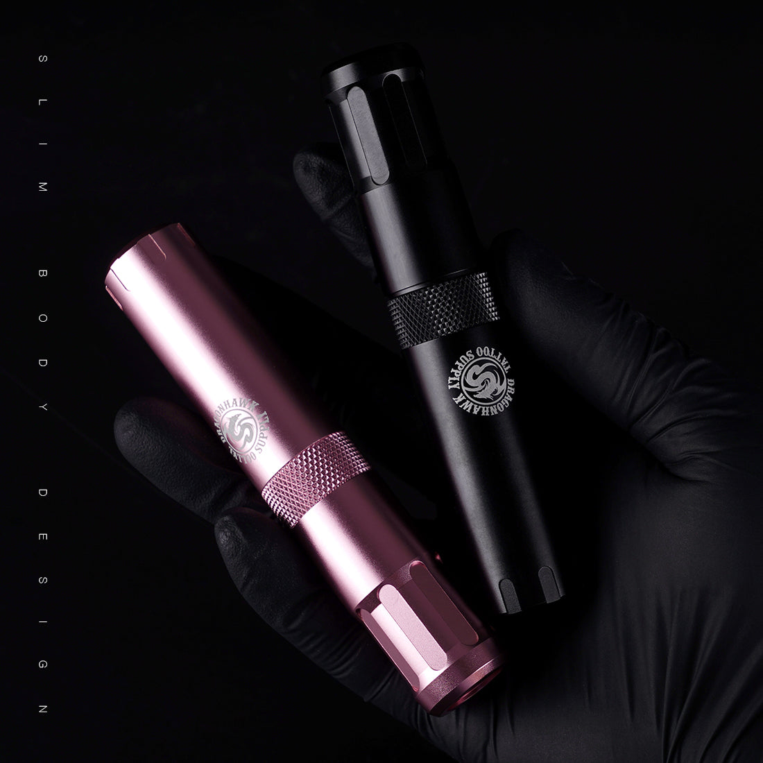 Dragonhawk S6 Rotary Tattoo Machine Black Tattoo Kits - Dragonhawktattoos