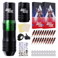 Arenahawk Cordless Complete Tattoo Gun Kit Pen Machine for Beginners - Dragonhawktattoos