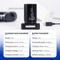 Original Battery&Charging Base for MAST Archer S Wireless Tatto Pen Machine - Dragonhawktattoos