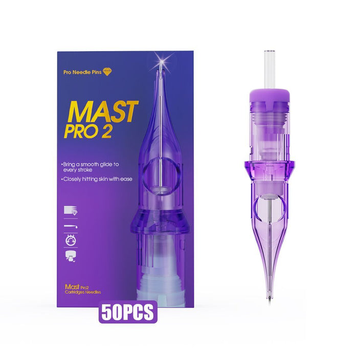 Mast Pro 2 Tattoo Cartridges Mixed Size (50pcs per box) - Dragonhawktattoos