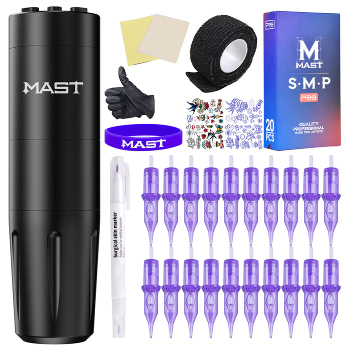 Dragonhawk X8 Tattoo Wireless Kit Speed Adjust Frequency Adjustable - Dragonhawktattoos