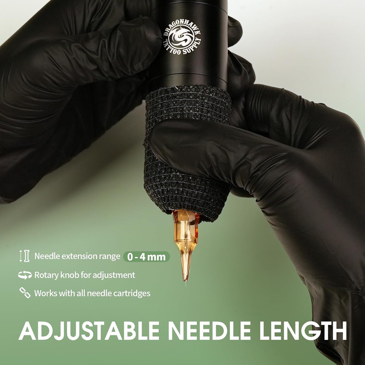 Dragonhawk A1 Pro Tattoo Machine Starter Bundle - Dragonhawktattoos
