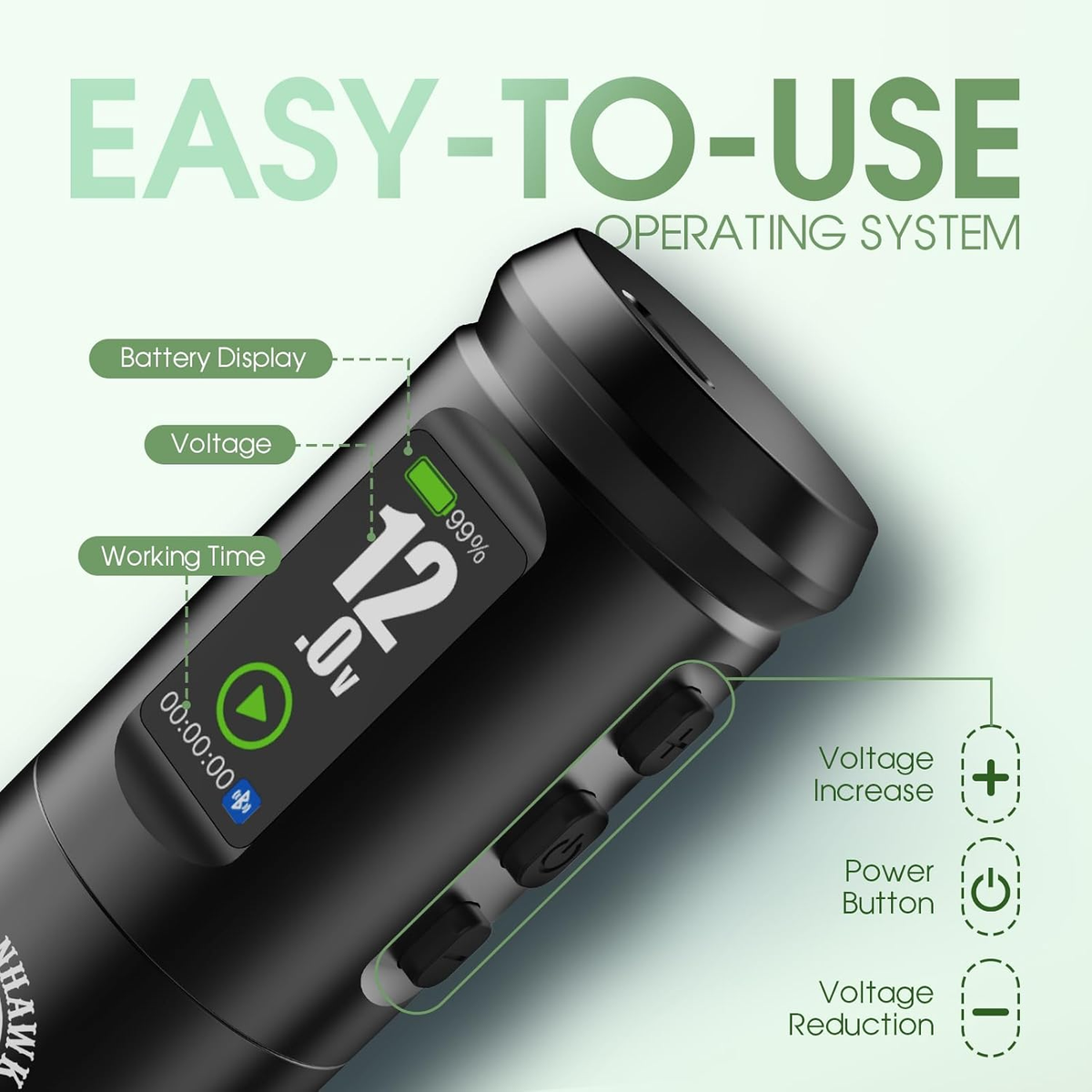 Dragonhawk A1 Pro Tattoo Machine Starter Bundle - Dragonhawktattoos