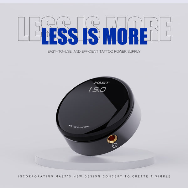 Mast Circle Tattoo Power Supply OLED Simple Power for Tattoo Machines - Dragonhawktattoos