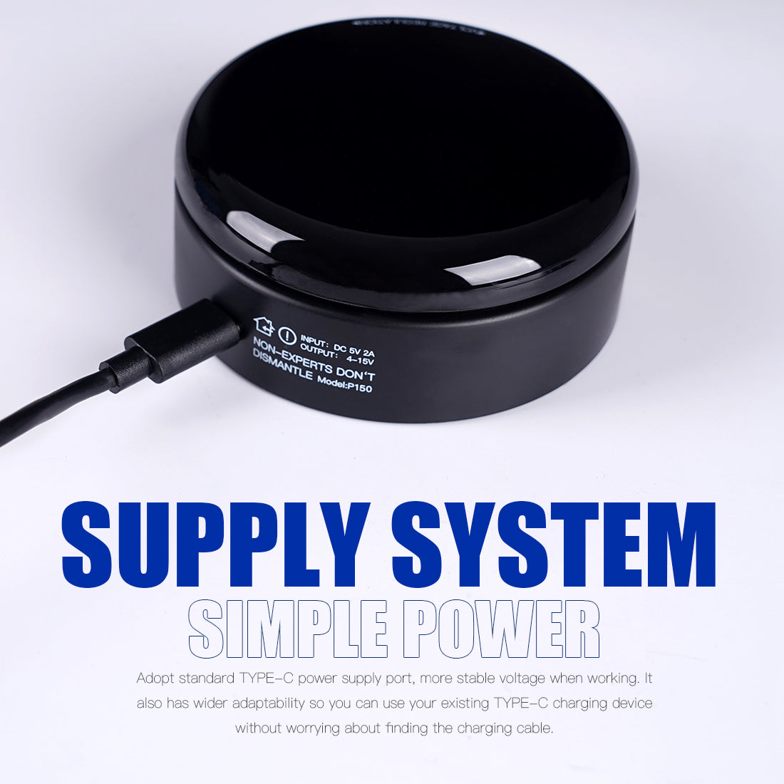 Mast Circle Tattoo Power Supply OLED Simple Power for Tattoo Machines - Dragonhawktattoos