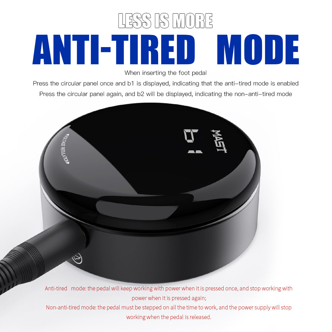Mast Circle Tattoo Power Supply OLED Simple Power for Tattoo Machines - Dragonhawktattoos