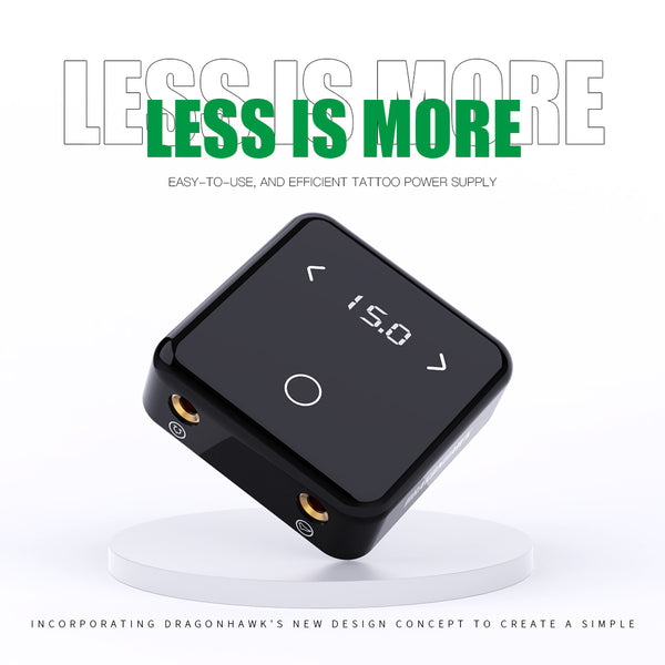 Dragonhawk Tattoo Power Supply Dual Mode Start-Up for Tattoo Machines - Dragonhawktattoos