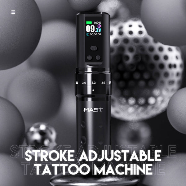 Dragonhawk Mast Fold2 Pro Machine Pen Wireless Professional Bundle (2 Batteries ver.) - Dragonhawktattoos
