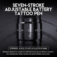 Dragonhawk Mast Fold2 Pro Machine Pen Wireless Professional Bundle (2 Batteries ver.) - Dragonhawktattoos