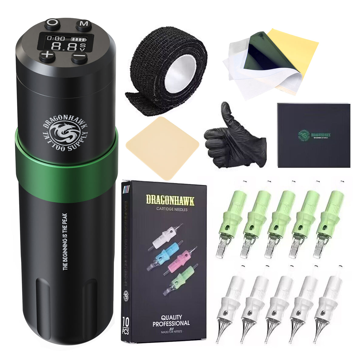 Dragonhawk Styler Wireless Pen Machine Kit - Dragonhawktattoos