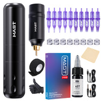 Mast S9 Coreless Powerful Motor Tattoo Pen Kit - Dragonhawktattoos