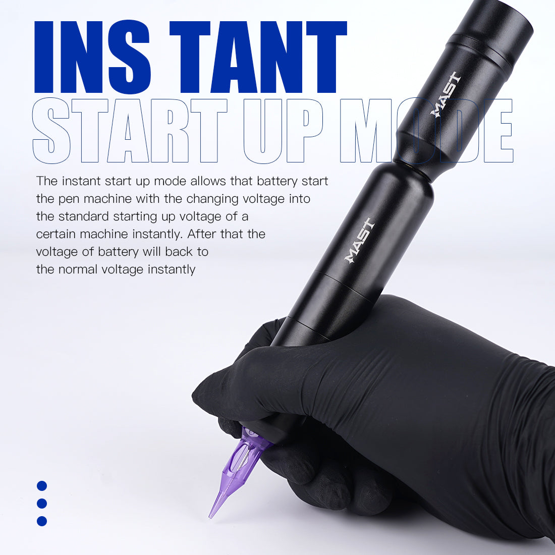 Mast S9 Coreless Powerful Motor Tattoo Pen Kit - Dragonhawktattoos