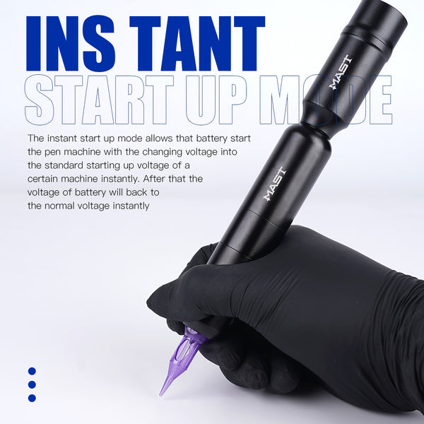 Mast S9 Coreless Powerful Motor Tattoo Pen Kit - Dragonhawktattoos