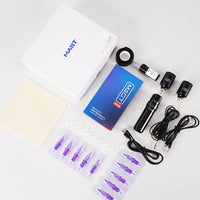 Mast Flip Rotary Tattoo Pen Machine Wireless Battery Kit - Dragonhawktattoos