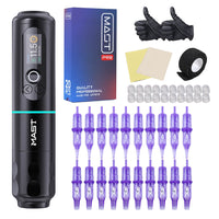 Mast Archer 2 Rotary Tattoo Machine Pen Wireless Advanced Bundle - Dragonhawktattoos