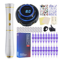 Mast P40 Rotary Tattoo Machine Pen Wireless Advanced Bundle - Dragonhawktattoos