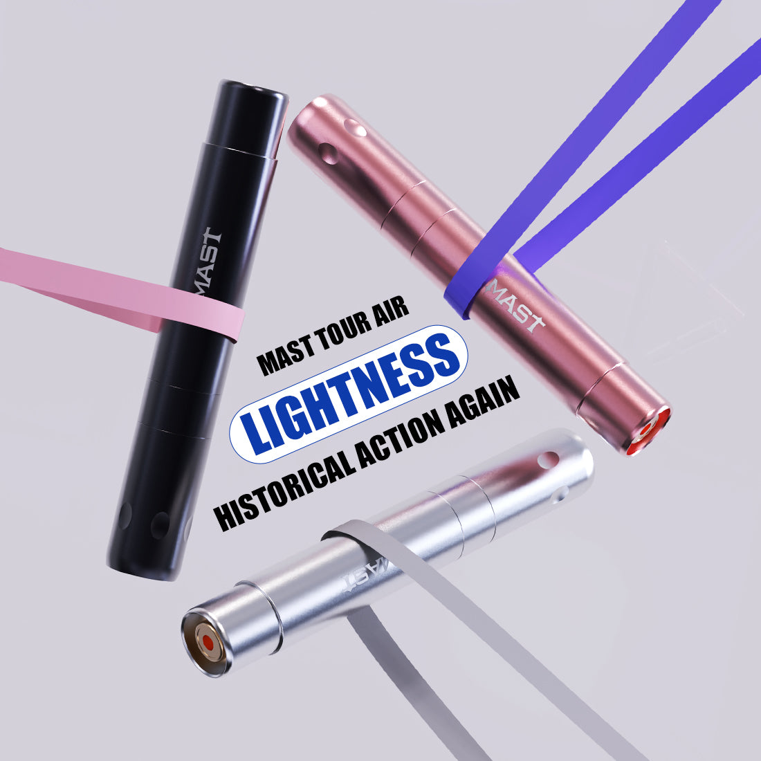 Mast Tattoo Pen Machine with 2.3mm Stroke Length | Mast Tour Air - Dragonhawktattoos