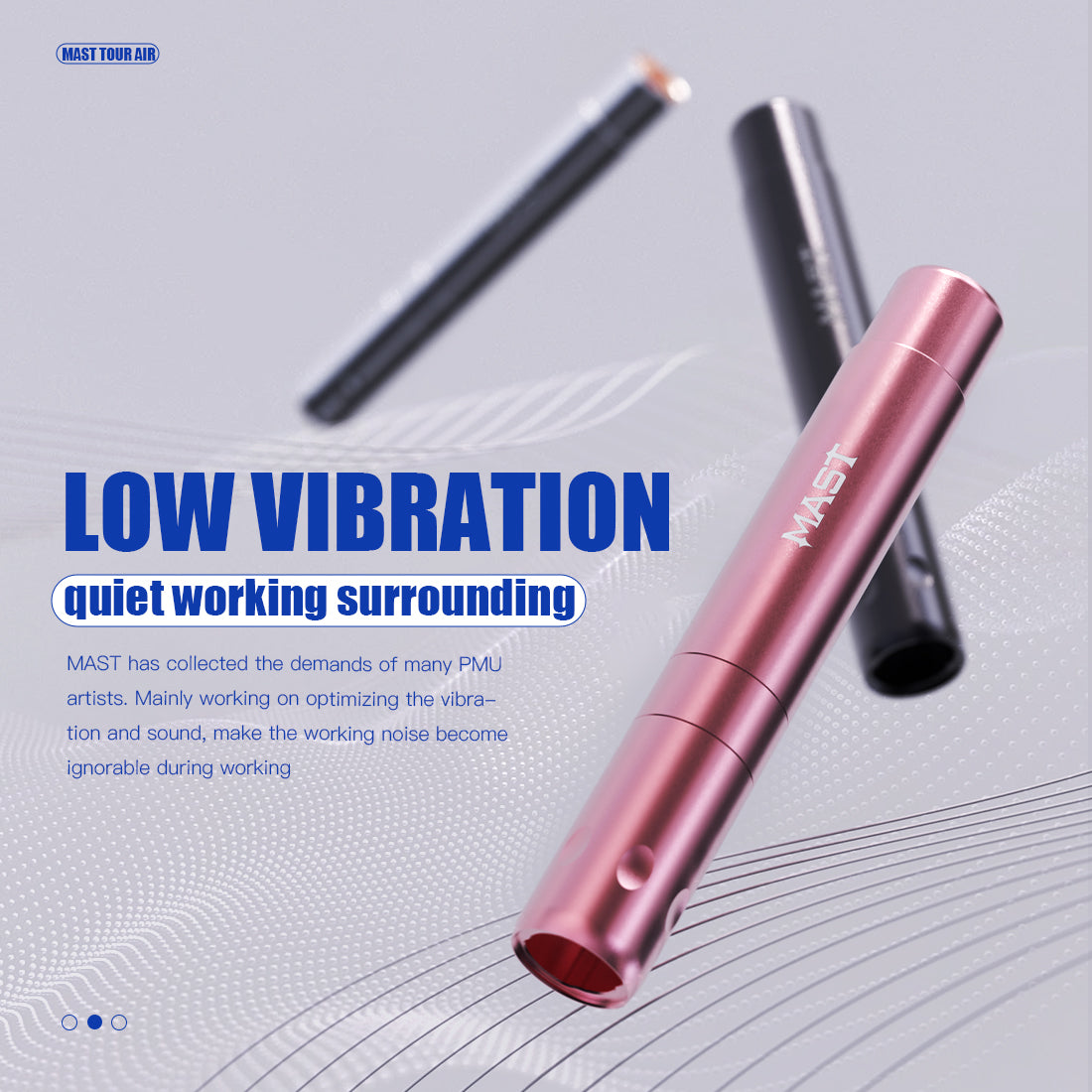 Mast Tattoo Pen Machine with 2.3mm Stroke Length | Mast Tour Air - Dragonhawktattoos