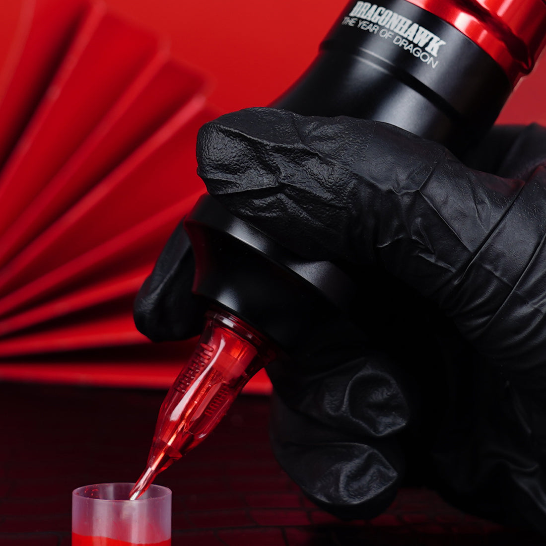 The Year of Dragonhawk Fold Pro Machine Pen with  Two Batteries - Dragonhawktattoos