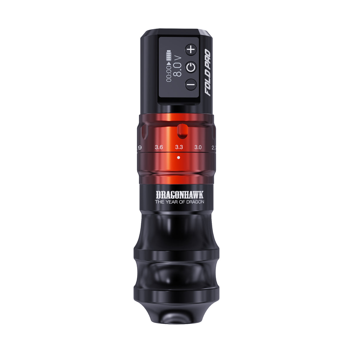 The Year of Dragonhawk Fold Pro Machine Pen with  Two Batteries - Dragonhawktattoos