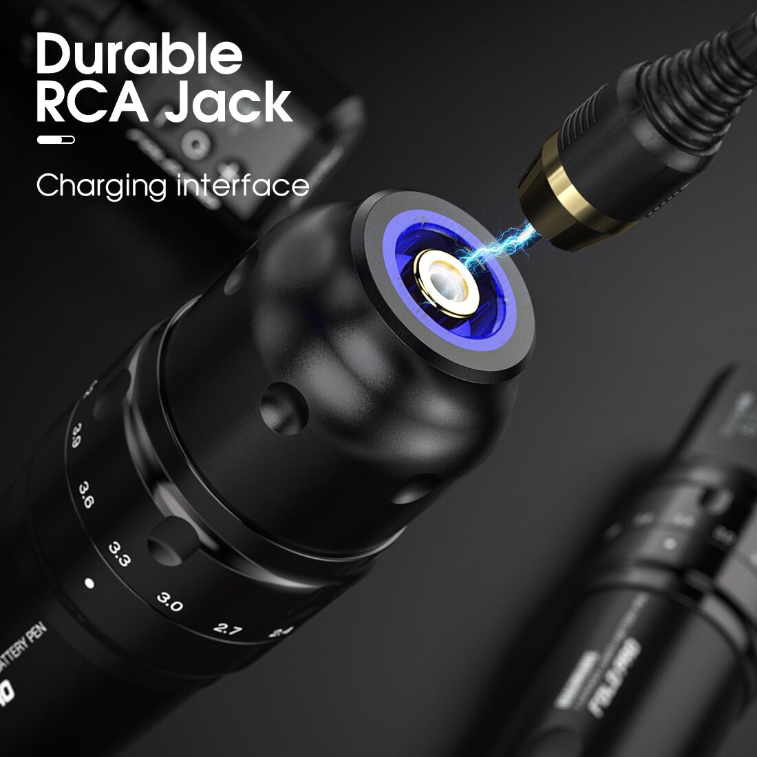 Fold Pro Tattoo Pen with MastLabs Airbot Battery Mast Pro Cartridges - Dragonhawktattoos