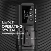 Fold Pro Tattoo Pen with MastLabs Airbot Battery Mast Pro Cartridges - Dragonhawktattoos