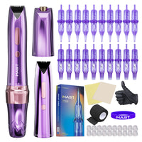 Mast P60 Wireless Tattoo Kit With 20pcs Tattoo Needles - Dragonhawktattoos