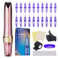 Mast P60 Wireless Tattoo Kit With 20pcs Tattoo Needles - Dragonhawktattoos