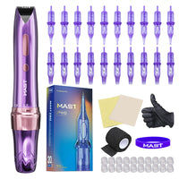 Mast P60 Wireless Tattoo Kit With 20pcs Tattoo Needles - Dragonhawktattoos
