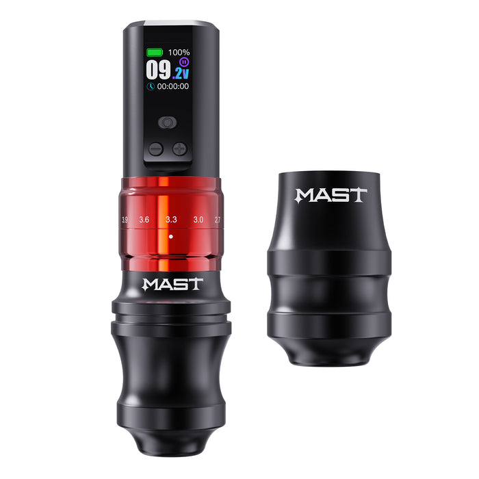 Mast Tattoo Fold2 Pro Wireless Pen Machine with 2 Grip - Dragonhawktattoos