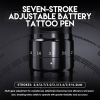 Mast Tattoo Fold2 Pro Wireless Pen Machine 2.4-4.2mm Strokes Length Changeable - Dragonhawktattoos