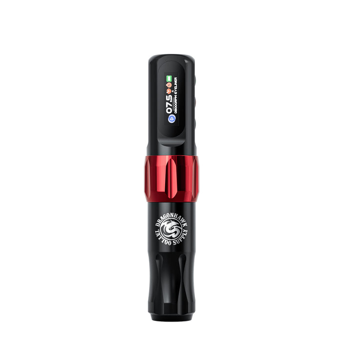 Dragonhawk Atom2 Wireless Tattoo Machine Pen 2.8mm Stroke RCA Jack Part Supply - Dragonhawktattoos