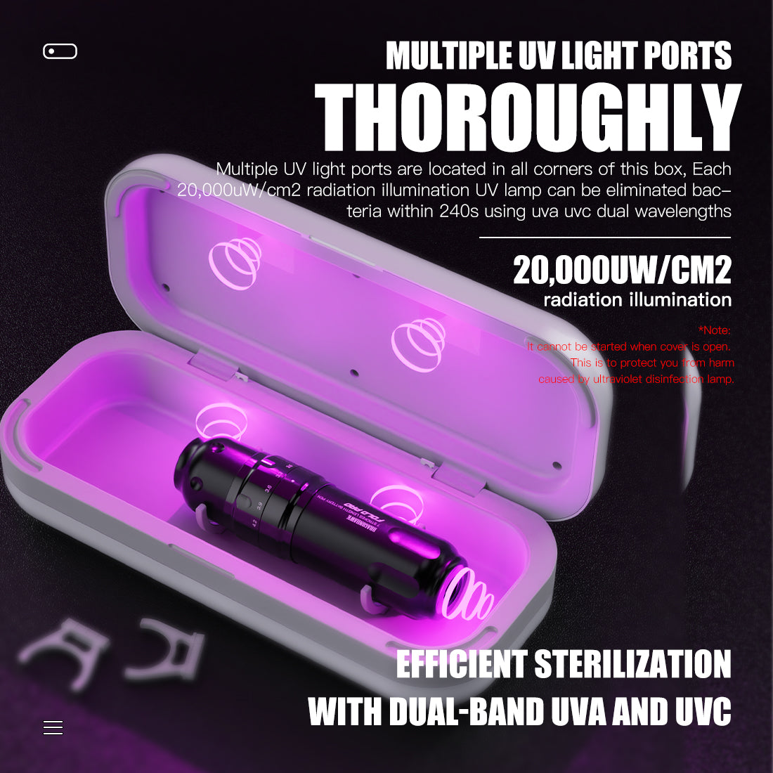 Dragonhawk Mast Sterilization Box - Dragonhawktattoos