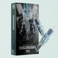 Dragonhawk Yue Cartridges Needles 0.30MM 3.5mm Taper Round Magnum - Box of 20 - Dragonhawktattoos