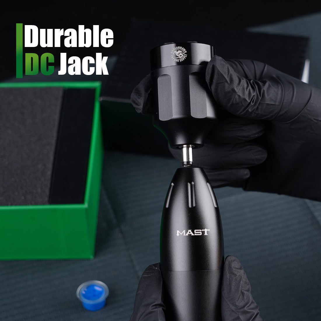 Dragonhawk B2 Wireless Tattoo Battery DC Jack - Dragonhawktattoos