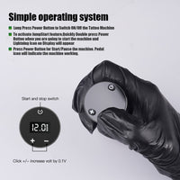 Dragonhawk B2 Wireless Tattoo Battery DC Jack - Dragonhawktattoos