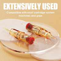 Dragonhawk Pro Tattoo Cartridges Needles 0.35MM Magnum (20PCS) - Dragonhawktattoos