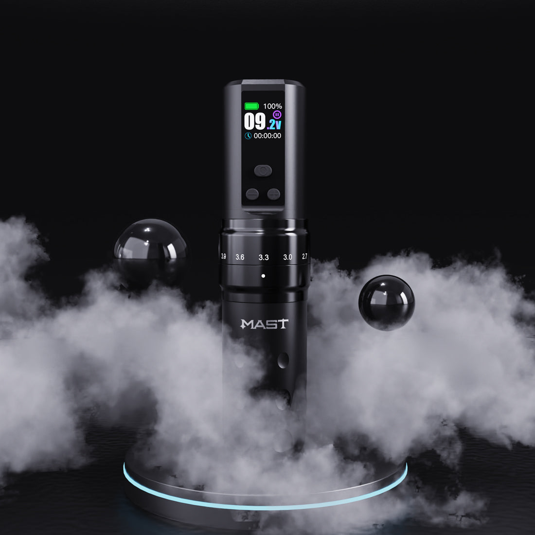 Mast Tattoo Fold2 Pro Wireless Pen Machine Kit With 20Pcs Needles - Dragonhawktattoos