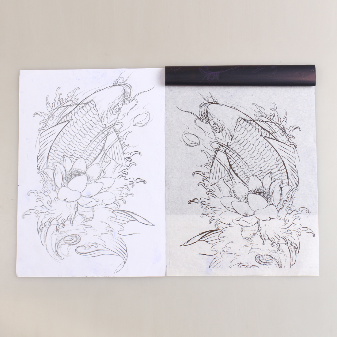 Dragonhawk Tattoo Accessories Stencil Transfer Paper A4 15/100PCS Per Set - Dragonhawktattoos