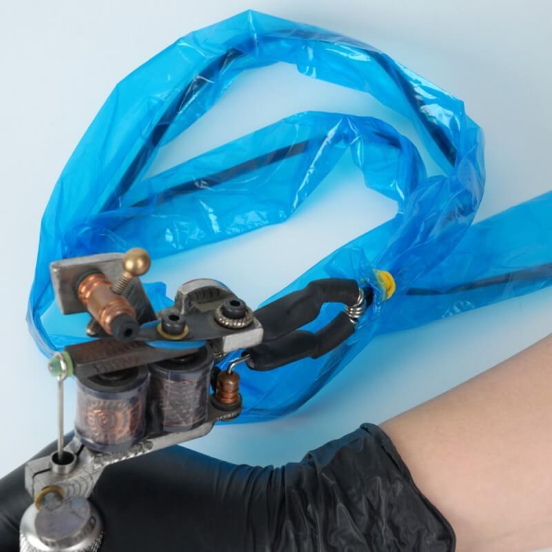 Tattoo Clip Cord Covers Sleeves Barrier 125pcs - Dragonhawktattoos