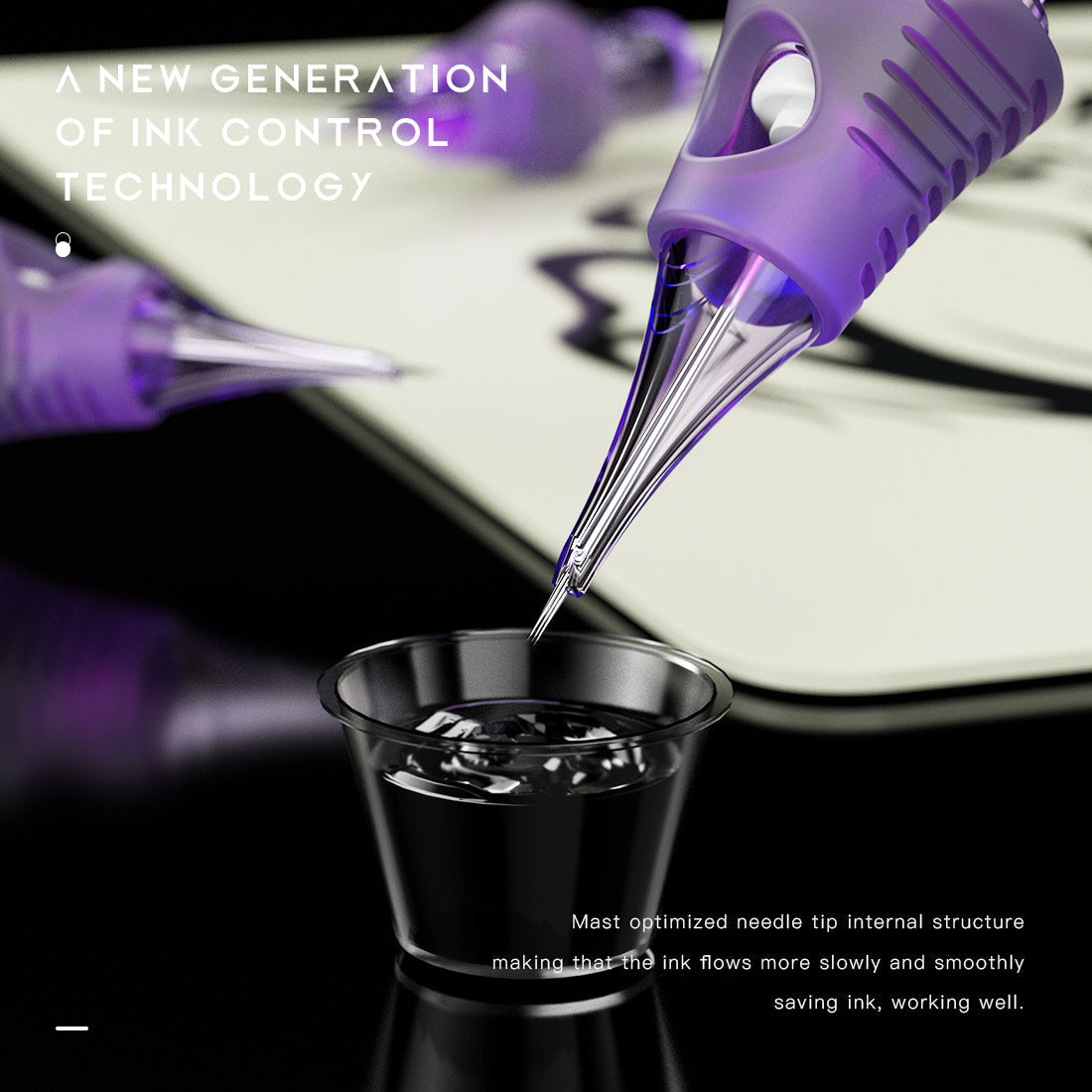 Mast Cyber Professional Tattoo Cartridges Permanent Makeup 0.35MM Round Liner - Dragonhawktattoos