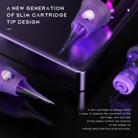 Mast Cyber Professional Tattoo Cartridges Permanent Makeup 0.3MM Curved Magnum - Dragonhawktattoos