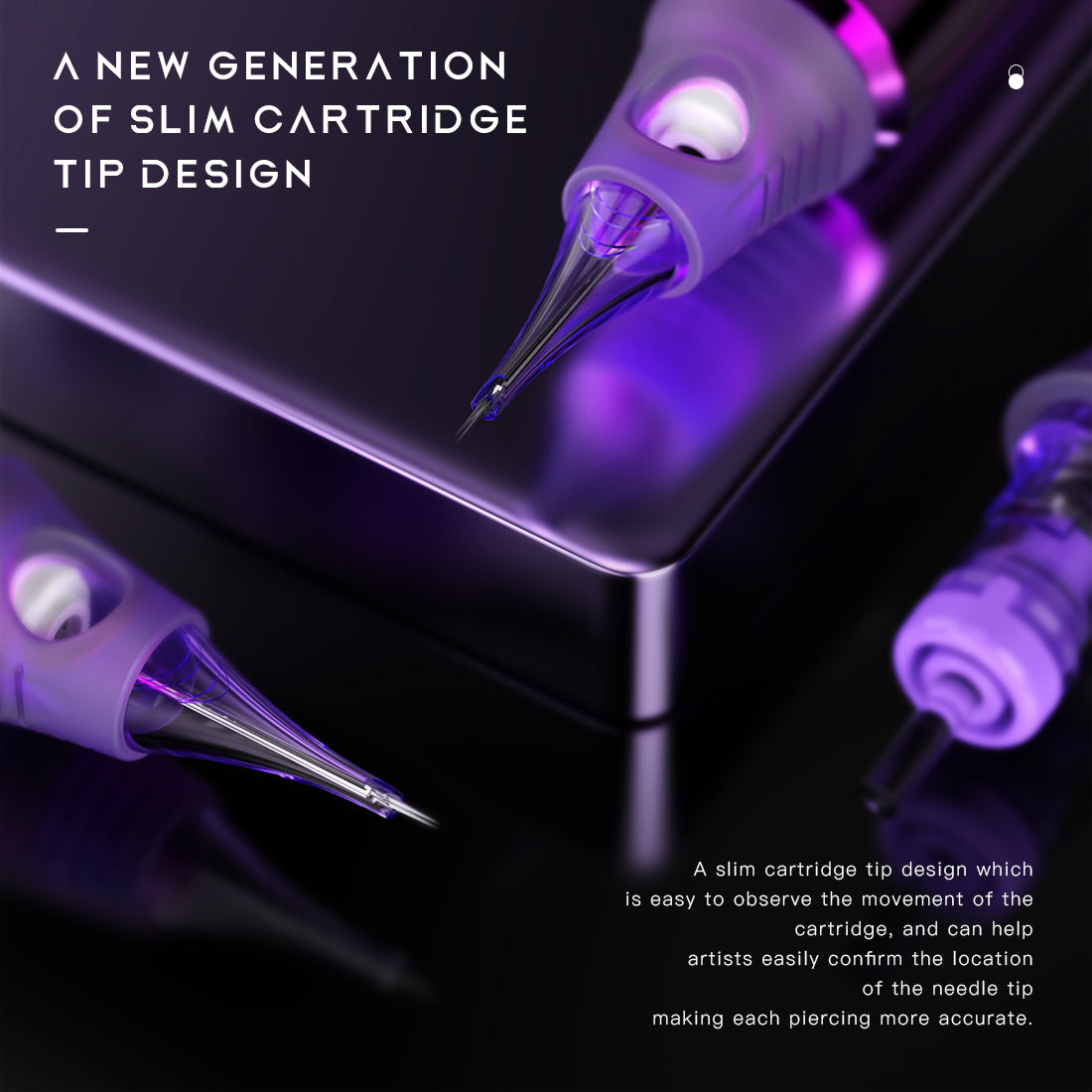 Mast Cyber Professional Tattoo Cartridges Permanent Makeup 0.3MM Round Liner - Dragonhawktattoos