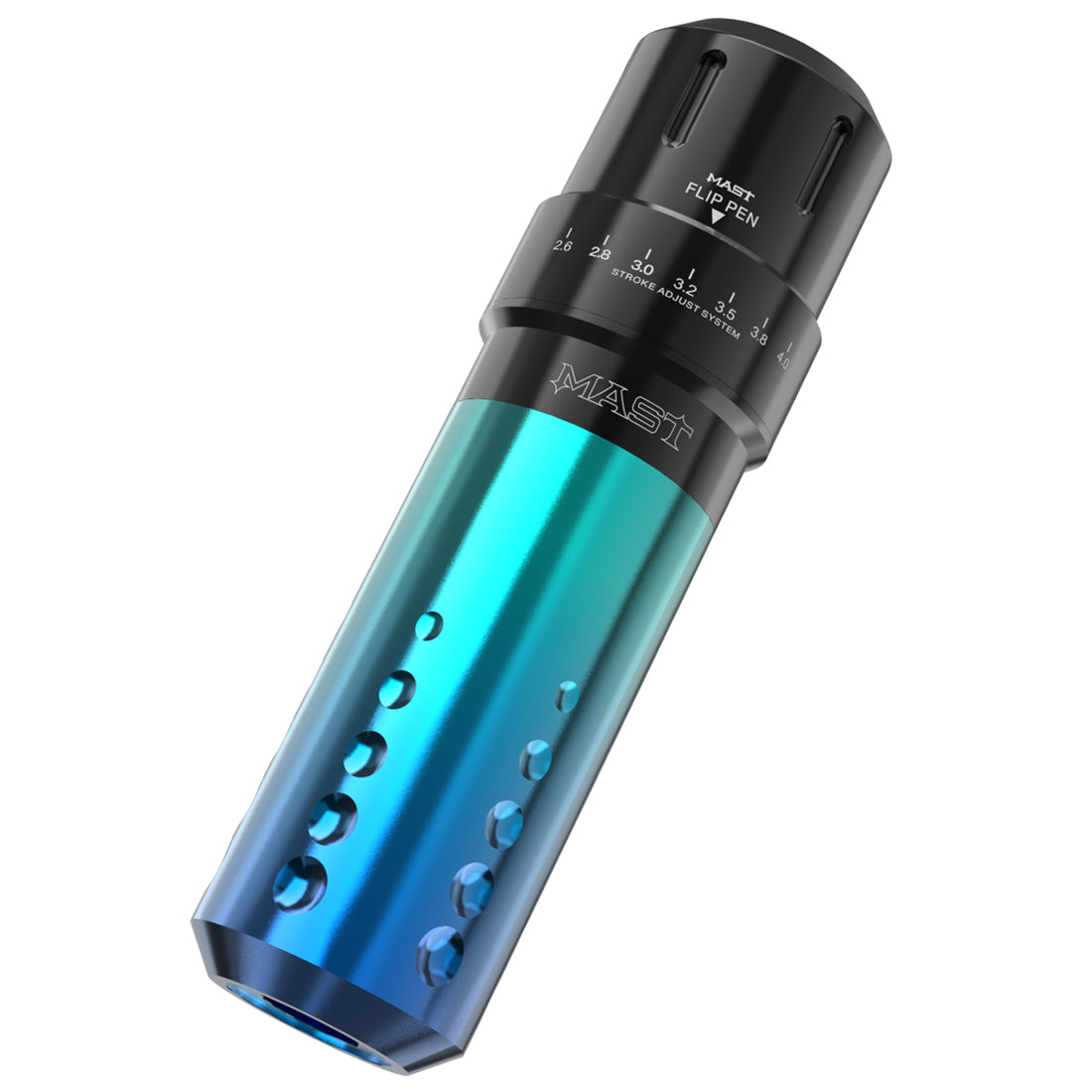 Mast Flip Rotary Tattoo Pen Machine 2.6-4.0mm Stroke Length Custom Motor Supply - Dragonhawktattoos