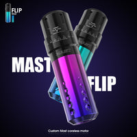 Mast Flip Rotary Tattoo Pen Machine 2.6-4.0mm Stroke Length Custom Motor Supply - Dragonhawktattoos