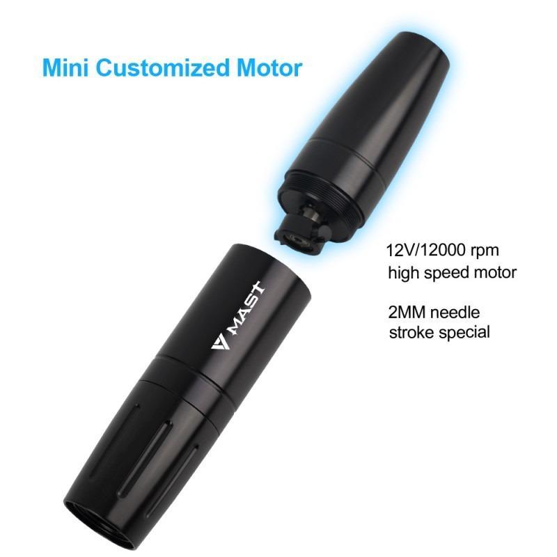 Dragonhawk Mast Magi Pen Kit dual mode power supply 20pcs WJX Cartridges - Dragonhawktattoos