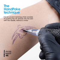 Mast Sticker Tattoo Cartridges Handpoke Machine Tool Supply - Dragonhawktattoos