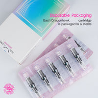 Dragonhawk Cartridges Needle Round Liner for Permanent Makeup 1RL SMP - Dragonhawktattoos