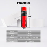 Mast Flip Rotary Tattoo Pen Machine 2.6-4.0mm Stroke Length Custom Motor Supply - Dragonhawktattoos